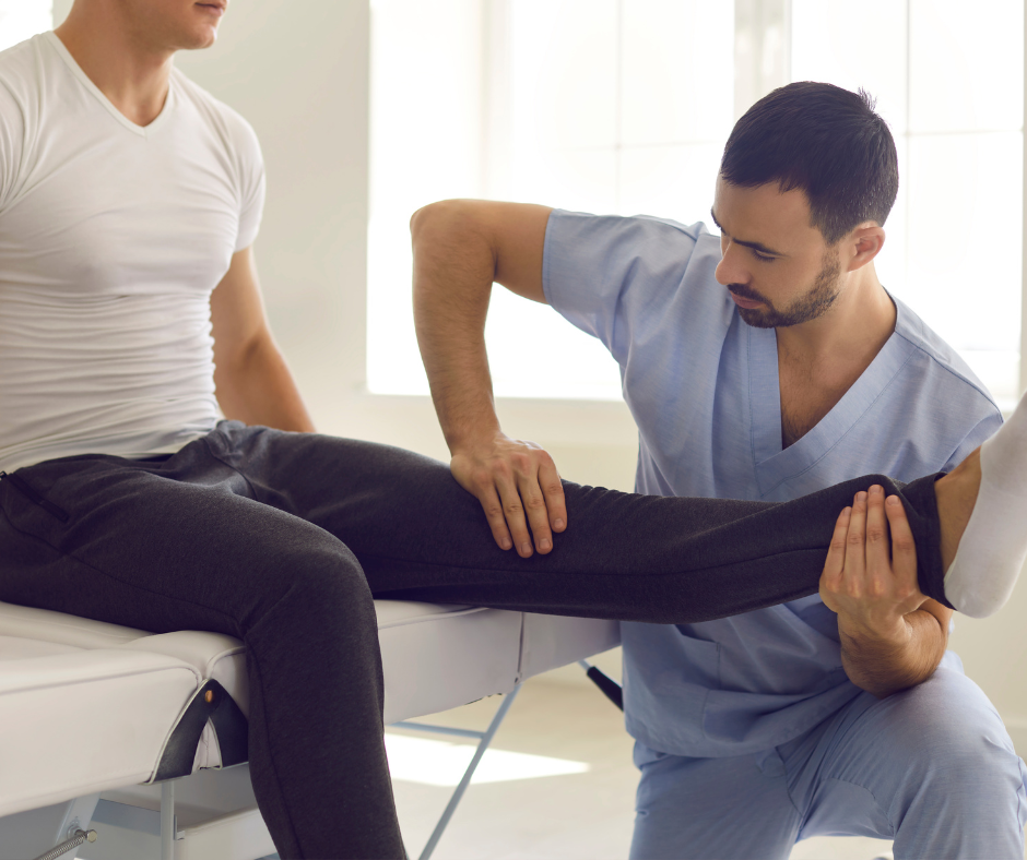Foot and Ankle chiropractic adjustment